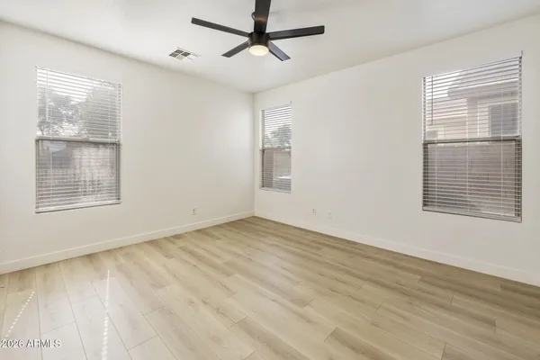 wooden floor in an empty room