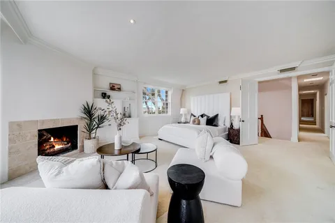 a view of a wooden door