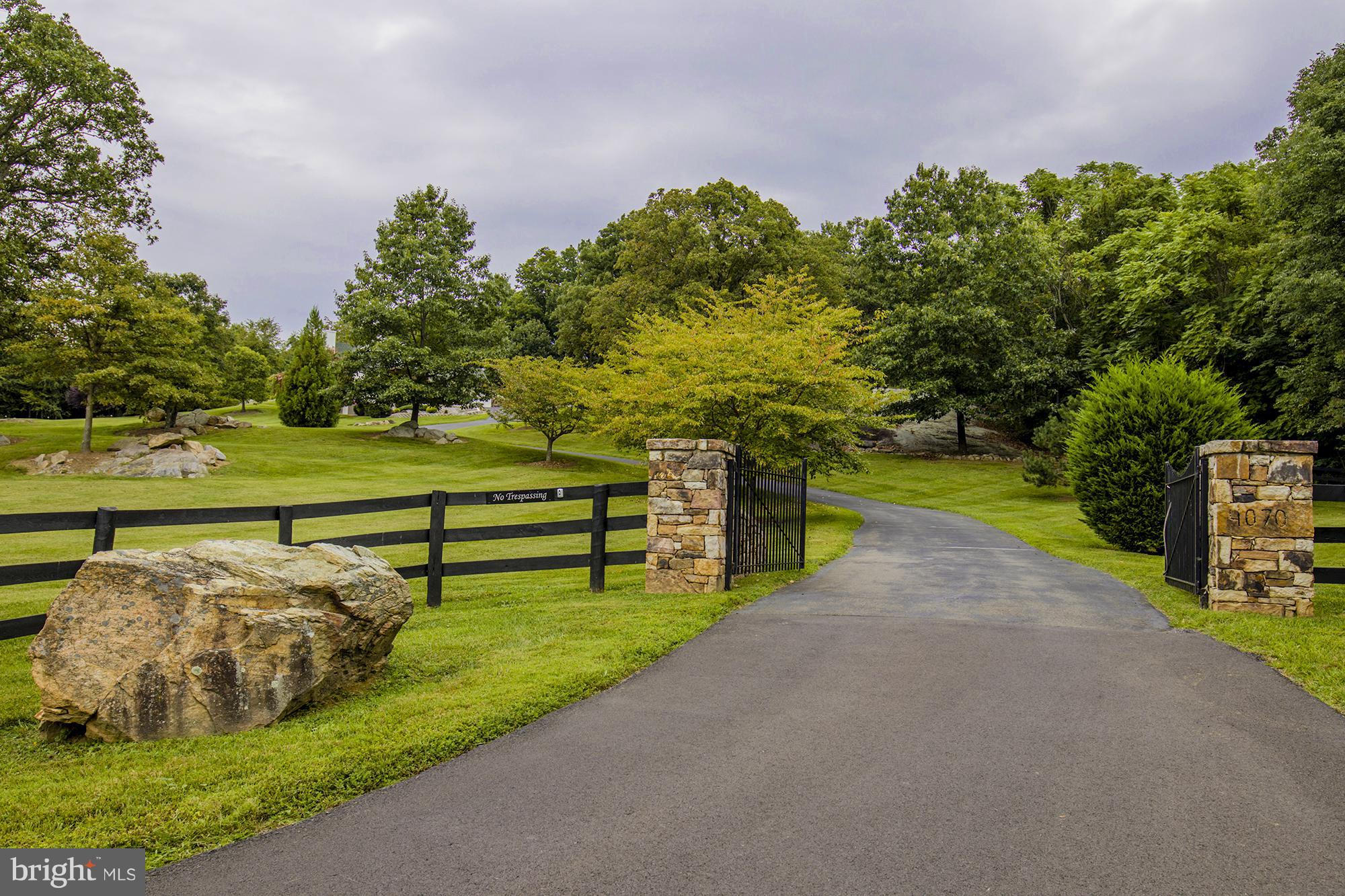 4070 Flowering Rocks Lane Markham, VA 22643 - Photo 3 of 30 Impressive Paved Entrance Leading to Home