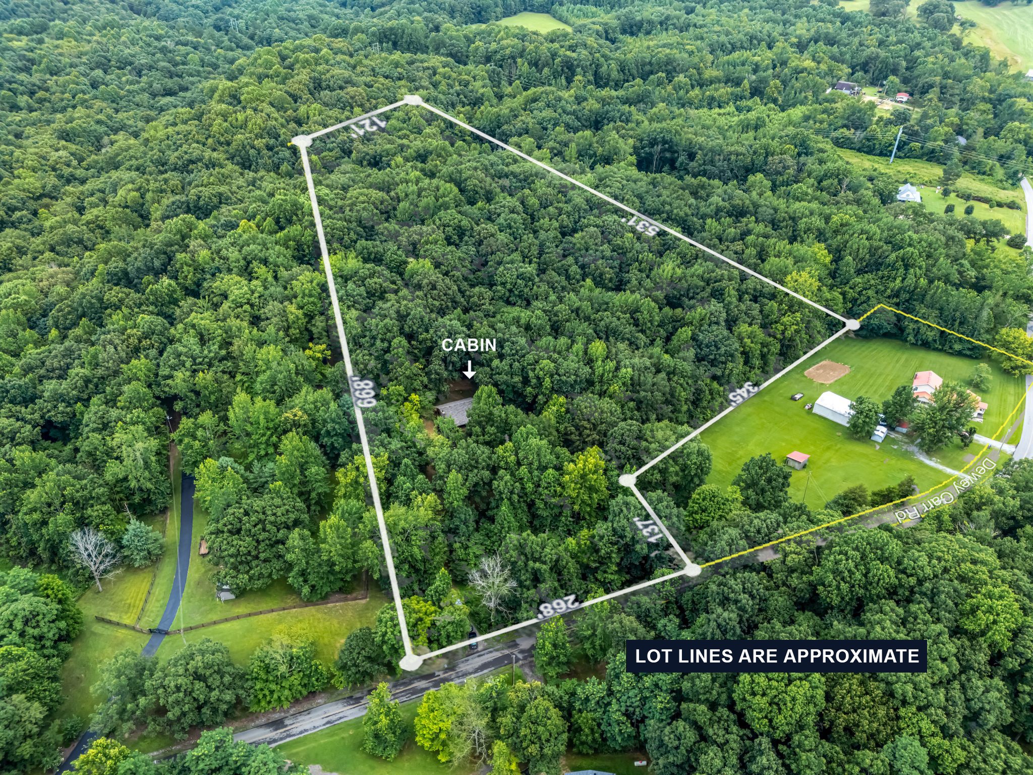 5833 Dewey Carr Road Bethpage, TN 37022 - Photo 53 of 60 a view of a tennis court