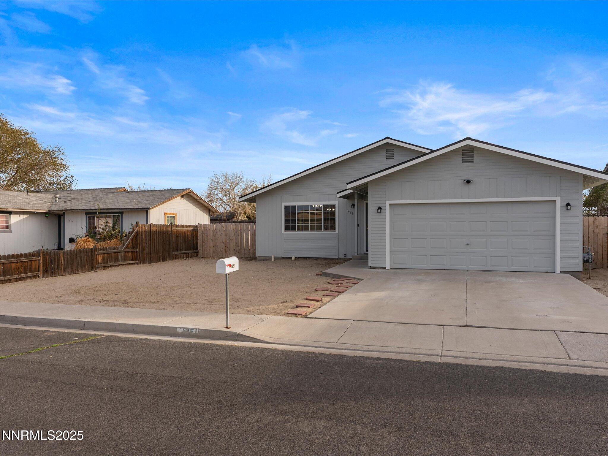 1951 Albert Street Fallon, NV 89406 - Photo 1 of 36 a view of garage and yard