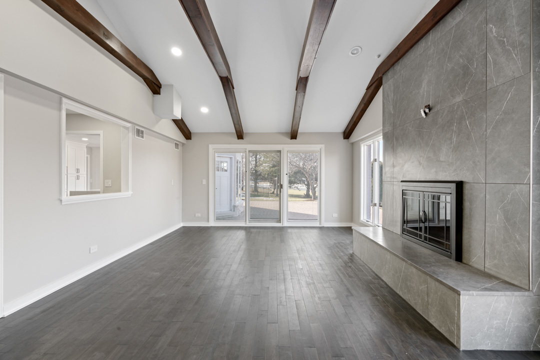 2500 Osage Drive Glenview, IL 60026 - Photo 21 of 77 wooden floor in an empty room with a window
