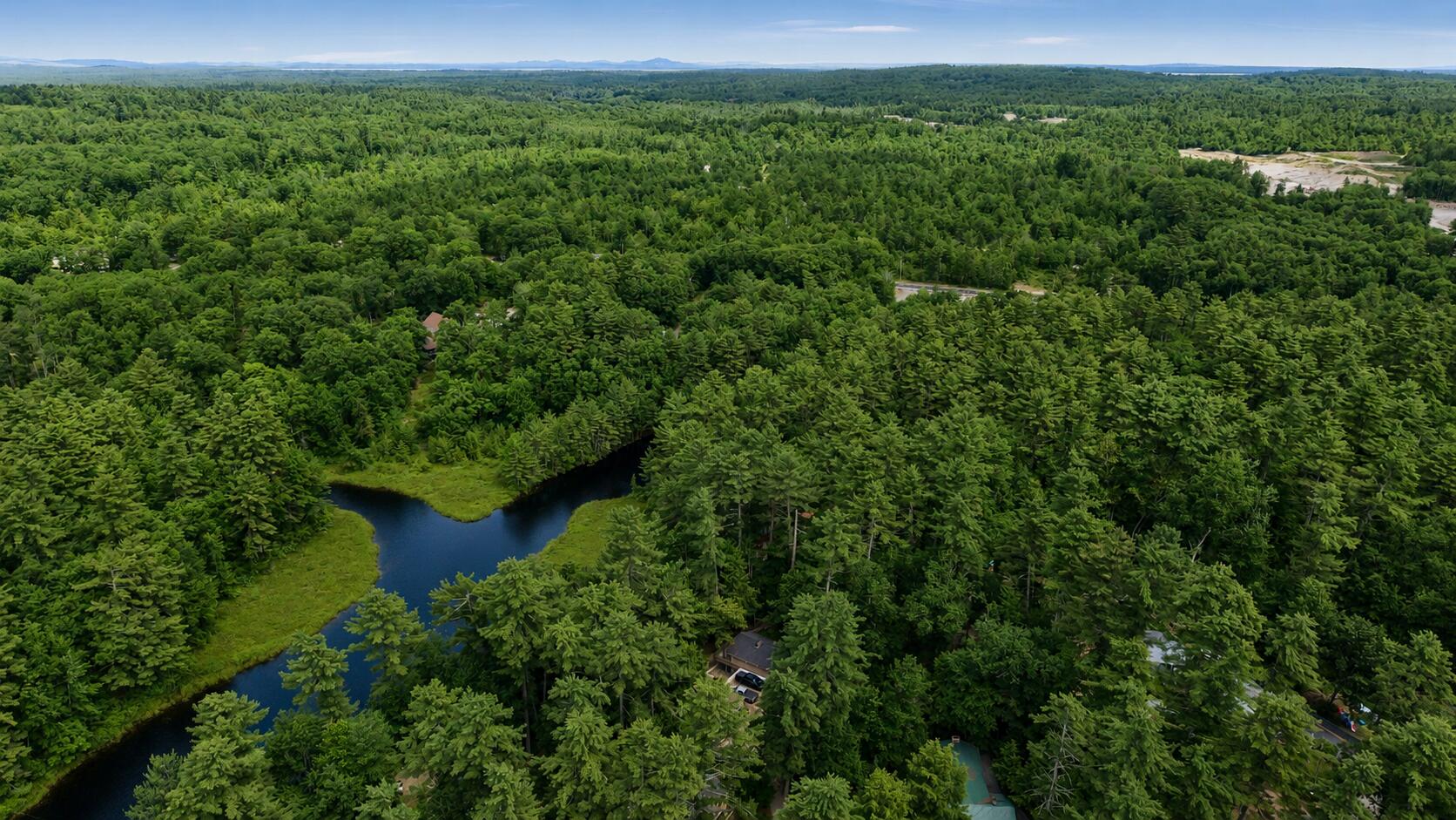 6 Page Brook Road Standish, ME 04084 - Photo 24 of 24 Aerial - Page Brook