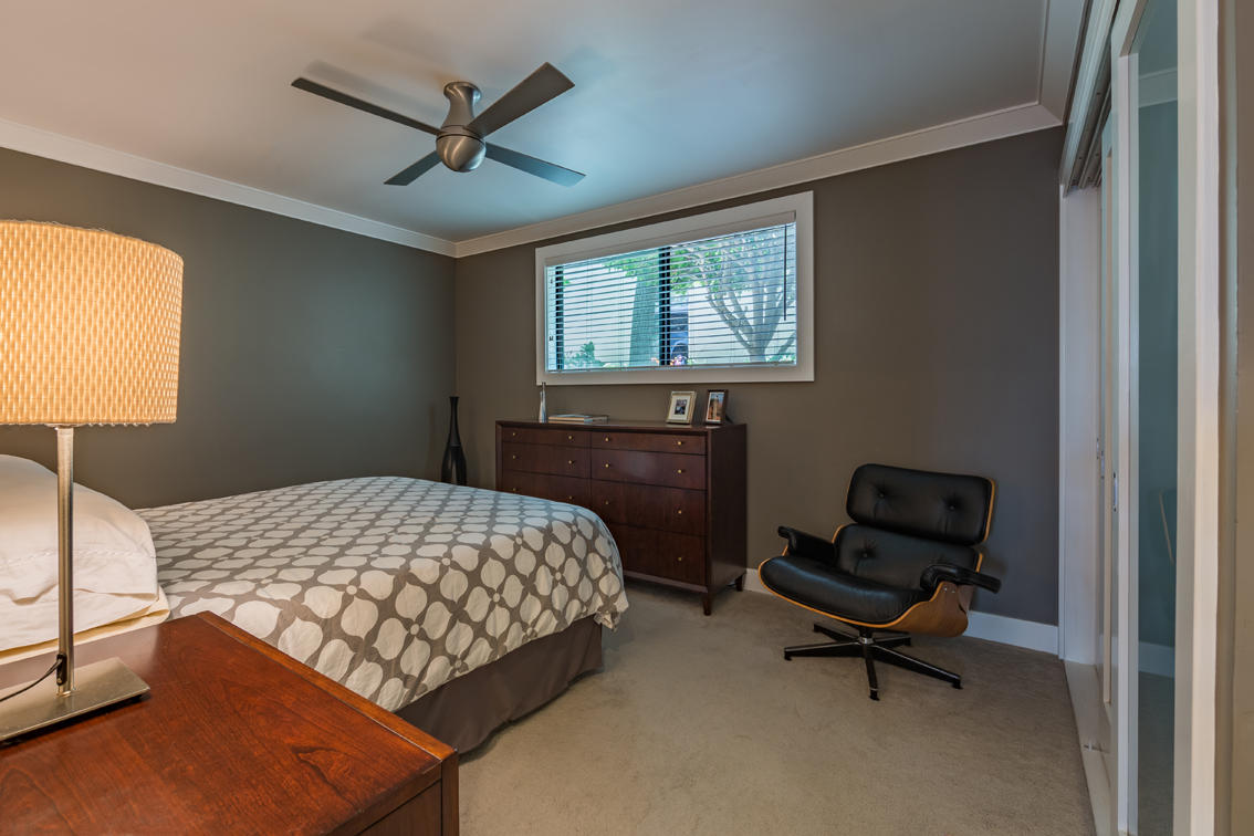 3375 Foothill Road, Unit 213 Carpinteria, CA 93013 - Photo 14 of 25 a bedroom with a bed and a window