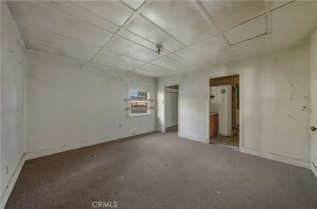 a view of empty room