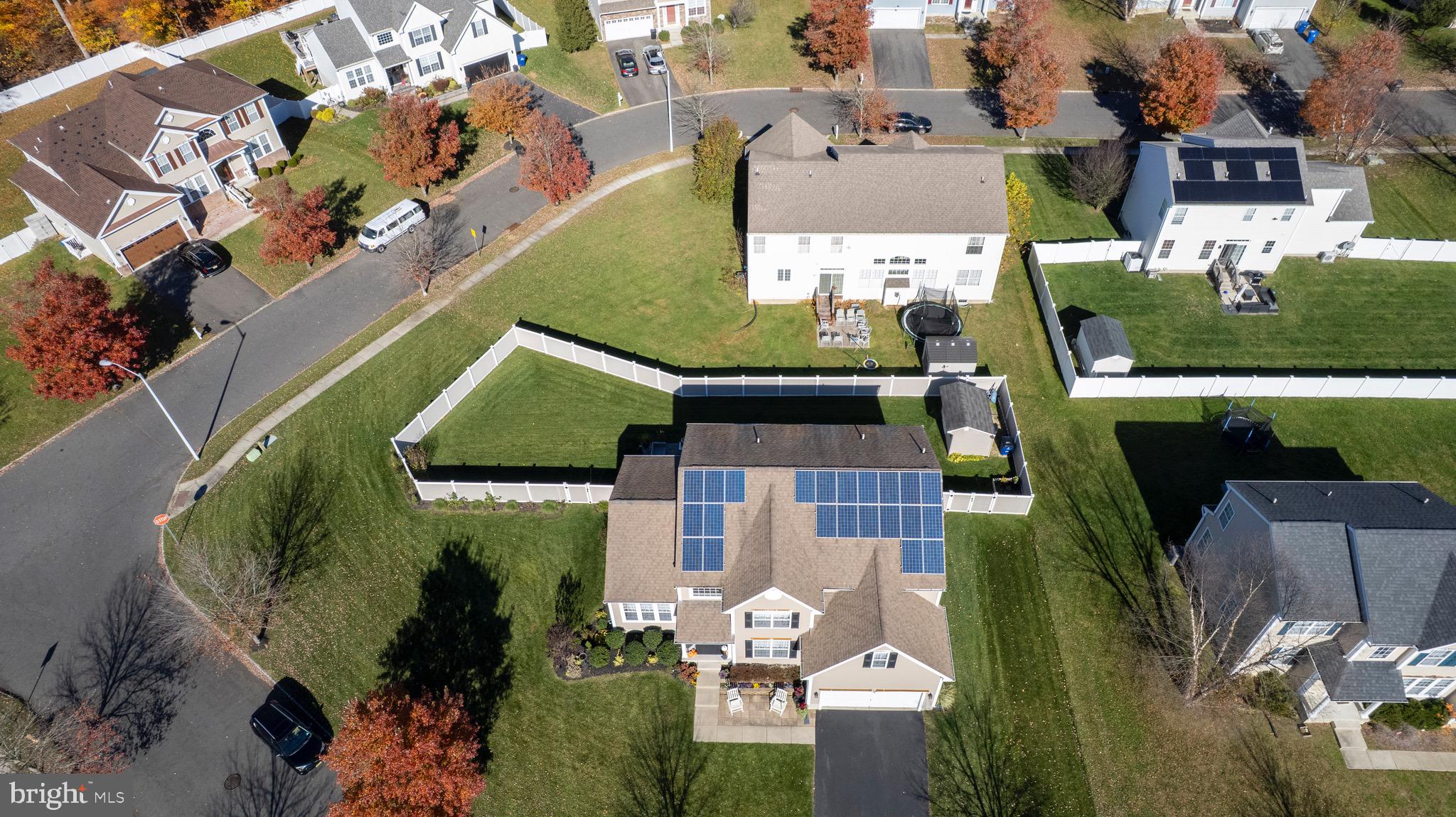 63 Homestead Drive Pemberton, NJ 08068 - Photo 42 of 46 an aerial view of a house with a swimming pool