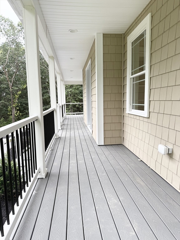 26 Marlyn Road Billerica, MA 01821 - Photo 29 of 36 a view of outdoor space with deck and wooden floor
