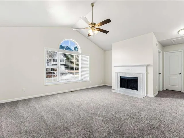 a view of livingroom and window
