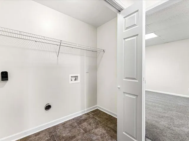 a view of outdoor space with deck and furniture