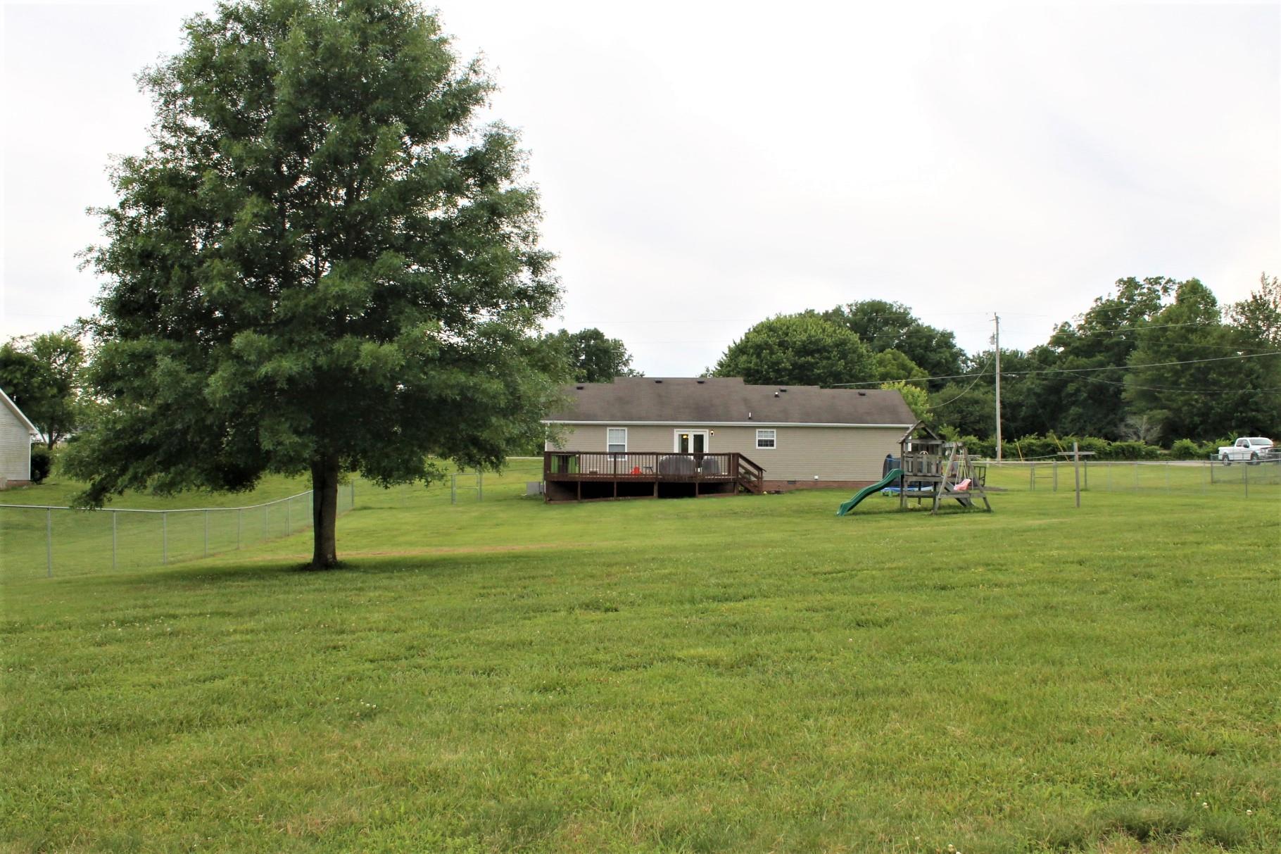 Large level lot.