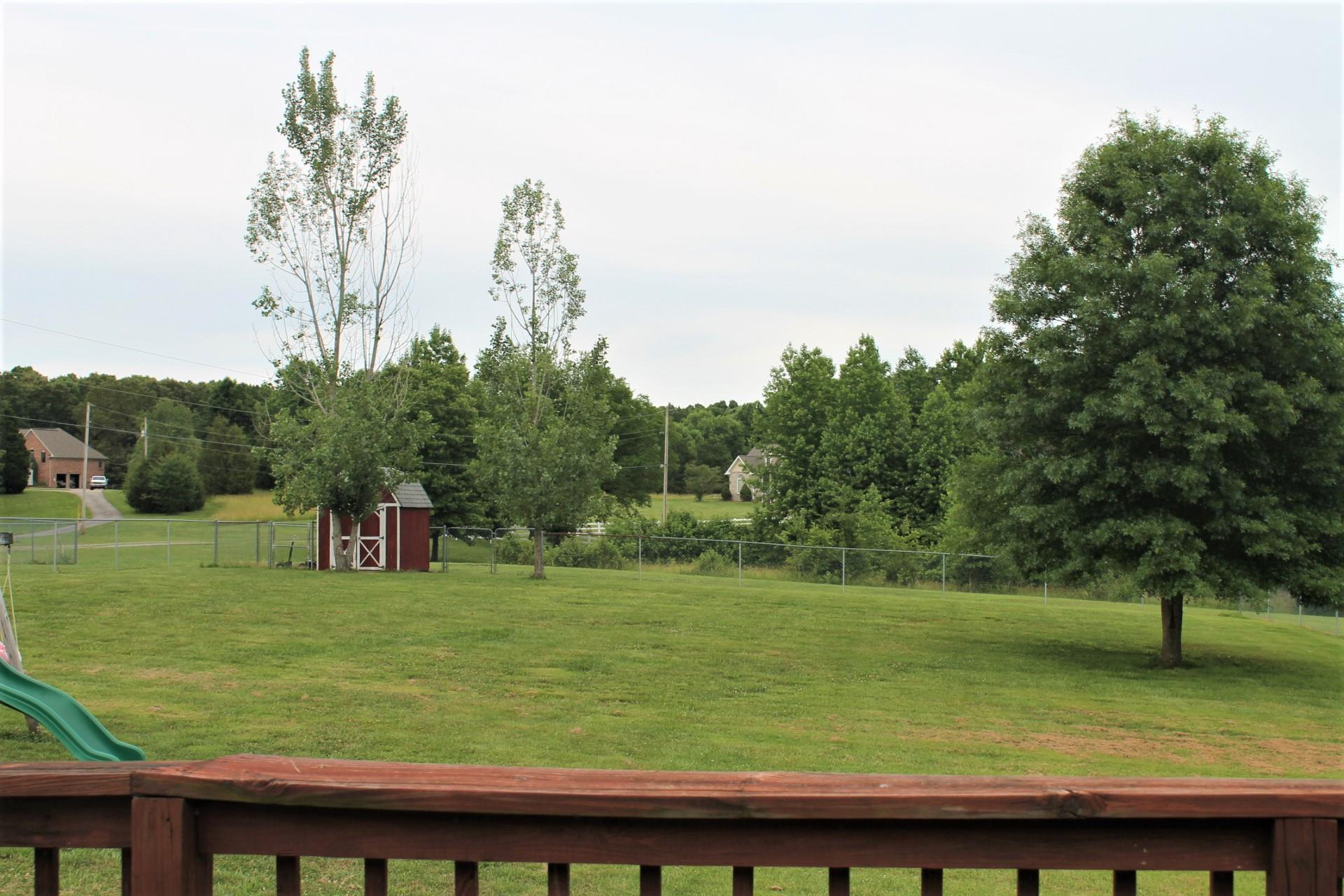 View from your extra large deck.