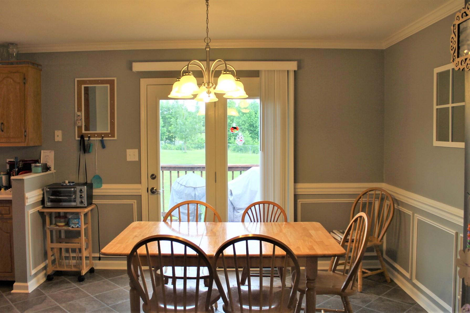 Tile floors in all wet areas. 