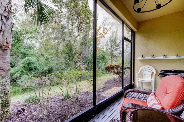 a view of balcony with outer view