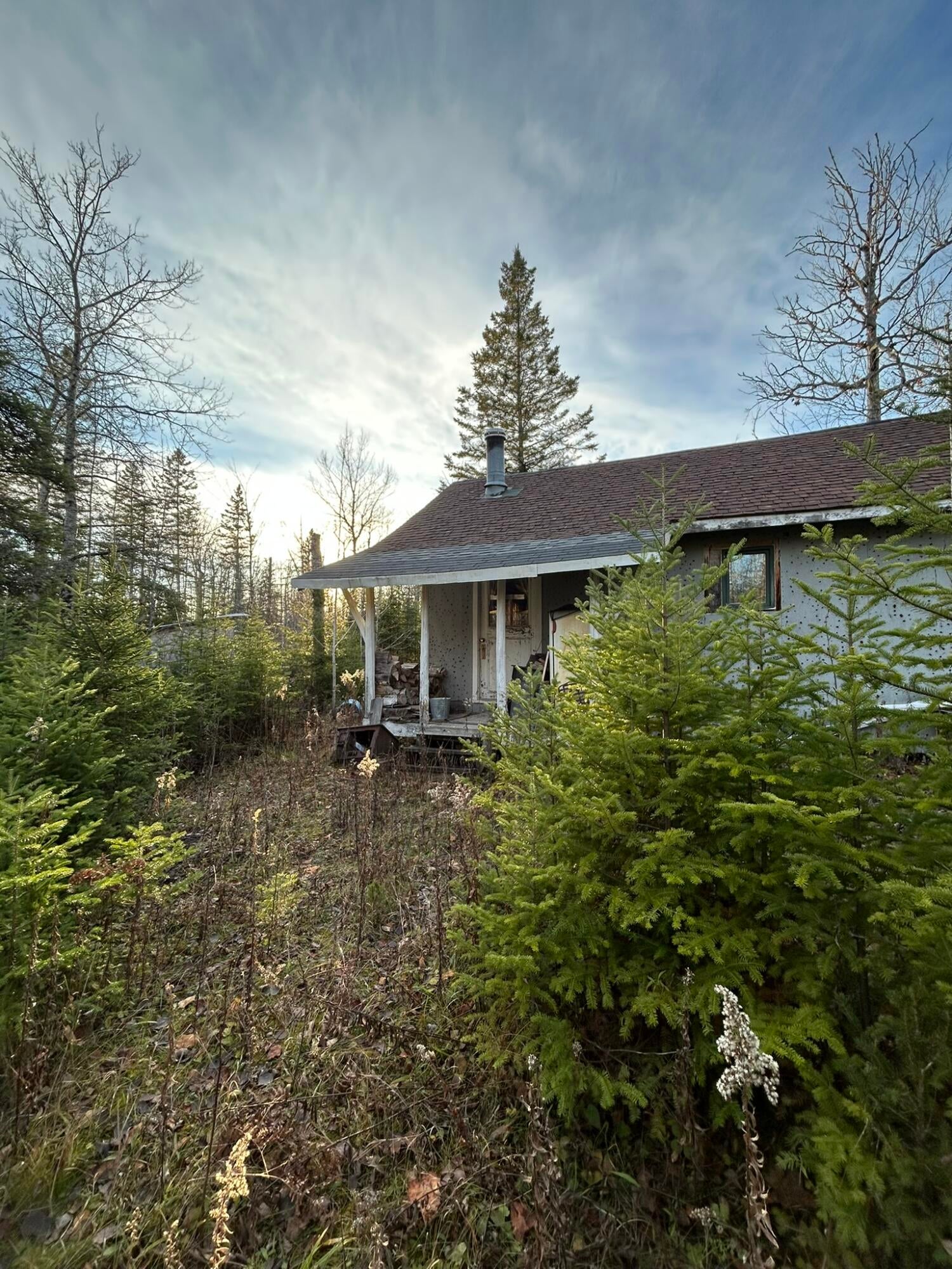 7146 Mackinac Trail Rudyard, MI 49780 - Photo 13 of 35 Exterior Cabin - Back (2)