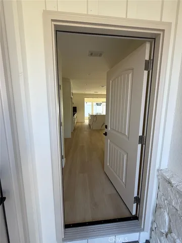 a view of a backyard with sitting area