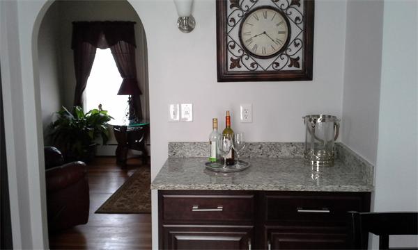 543 Jackson Street Fall River, MA 02721 - Photo 4 of 13 a kitchen with sink and granite counter top