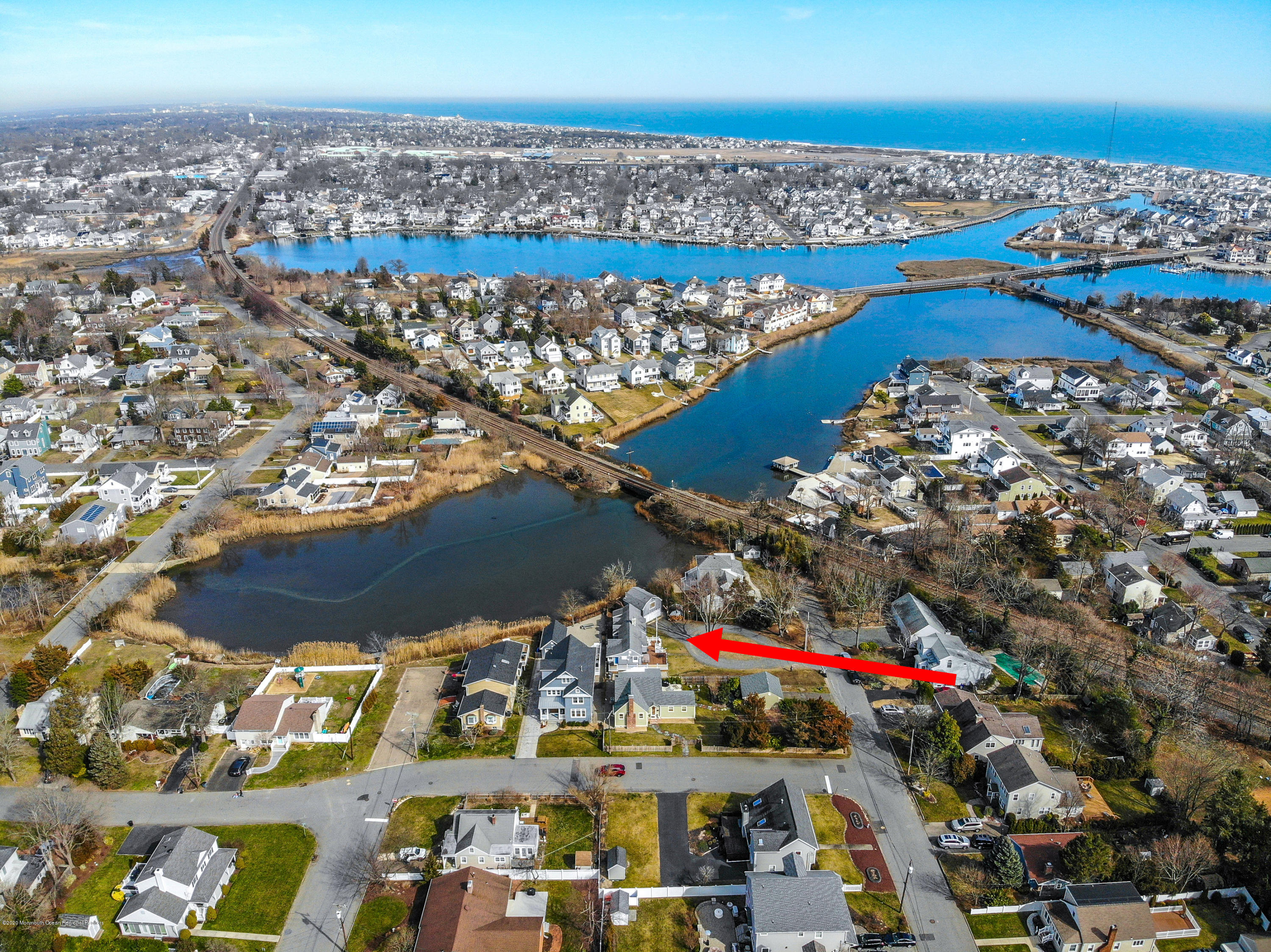 605 Homestead Road Brielle, NJ 08730 - Photo 3 of 33 Aerial b