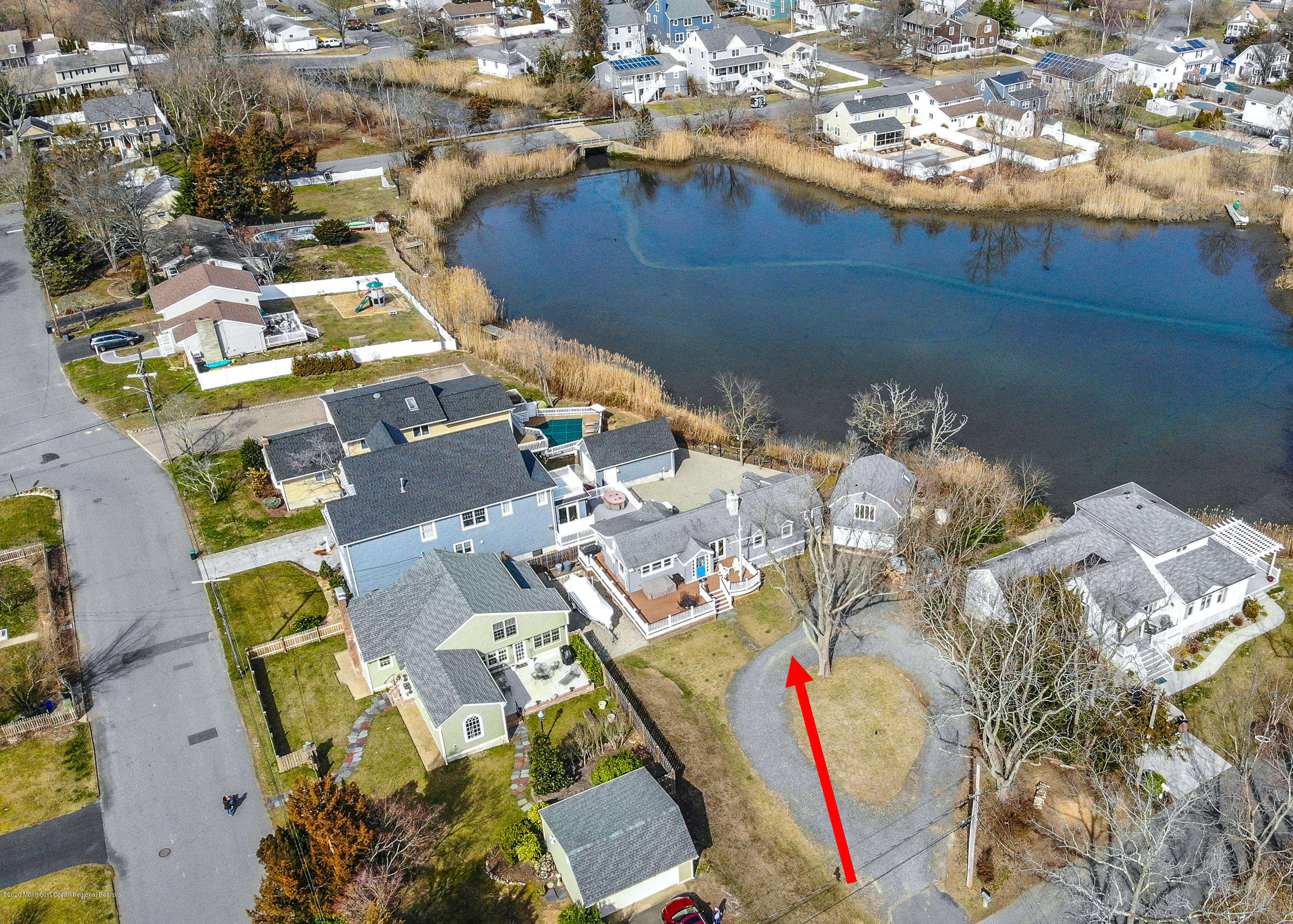 605 Homestead Road Brielle, NJ 08730 - Photo 4 of 33 Closer Aerial