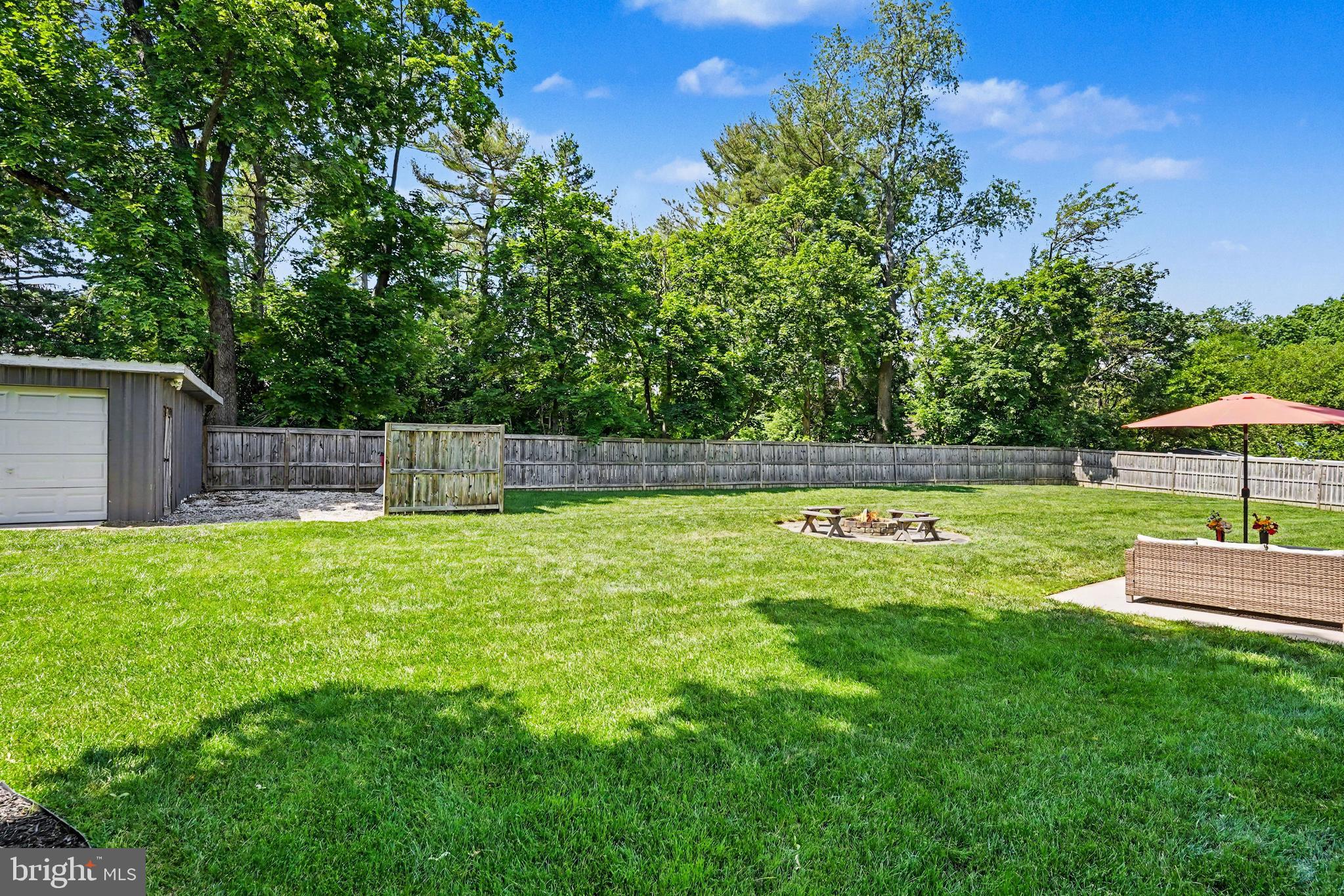 6 East Macphail Road Bel Air, MD 21014 - Photo 35 of 39 Fenced Rear Yard