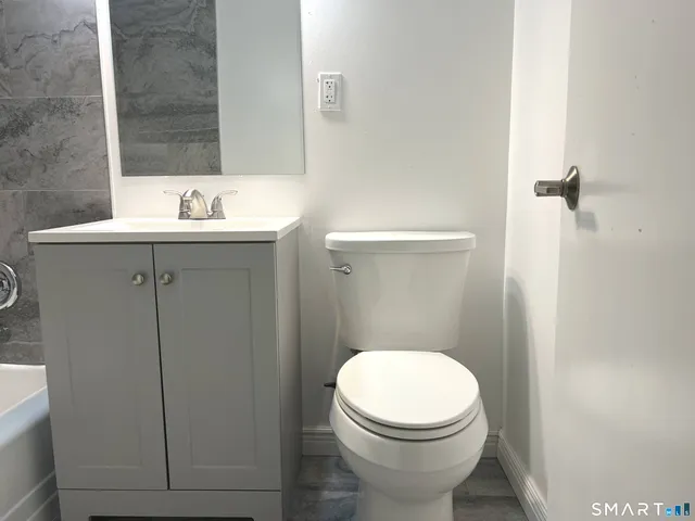 a bathroom with a sink and a toilet