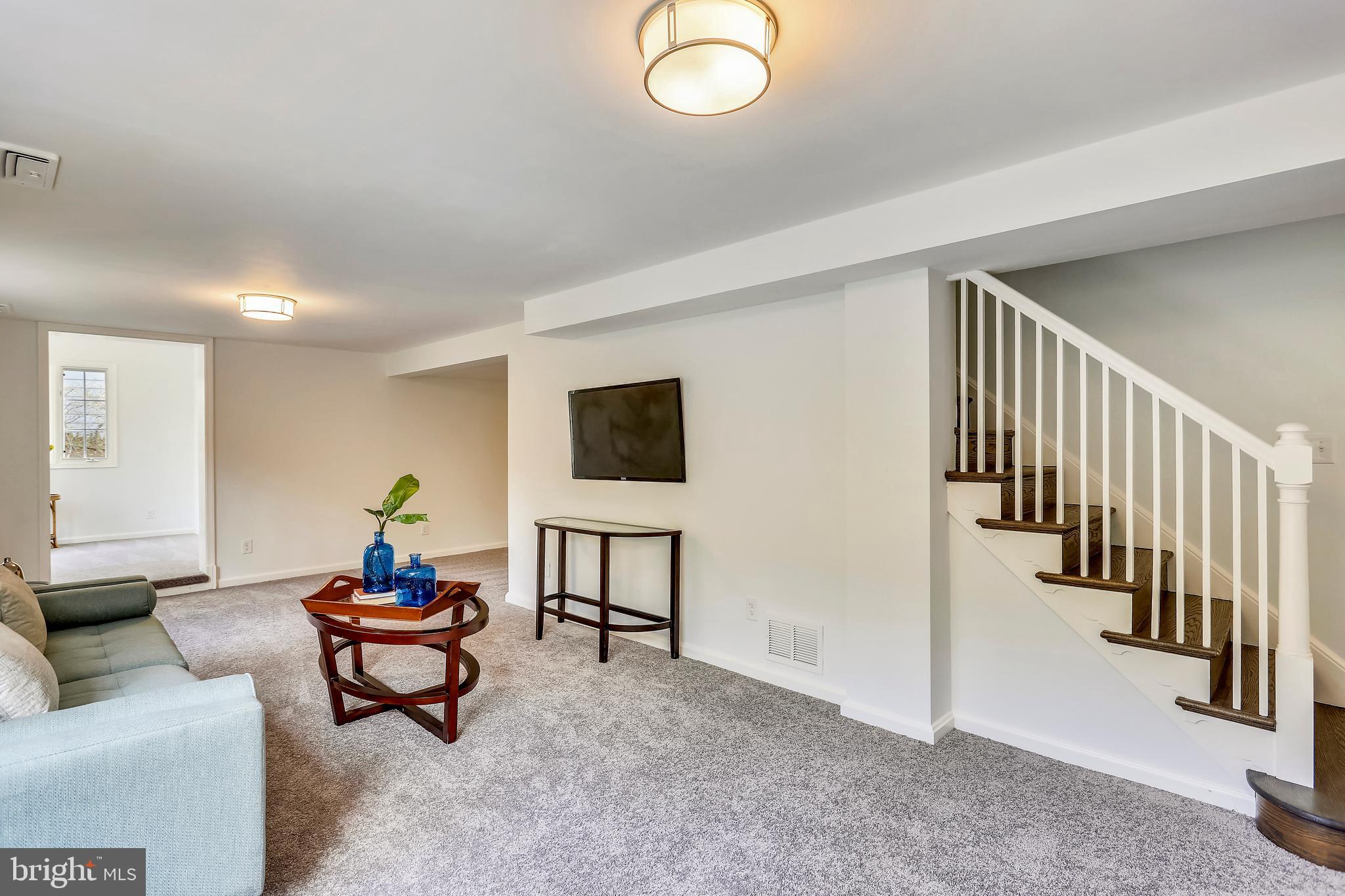 7505 Tarrytown Road Chevy Chase, MD 20815 - Photo 24 of 46 Lower Level Family Room