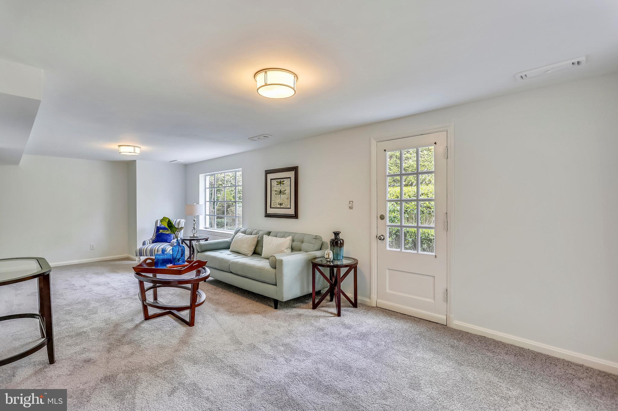 7505 Tarrytown Road Chevy Chase, MD 20815 - Photo 26 of 46 Lower Level Family Room