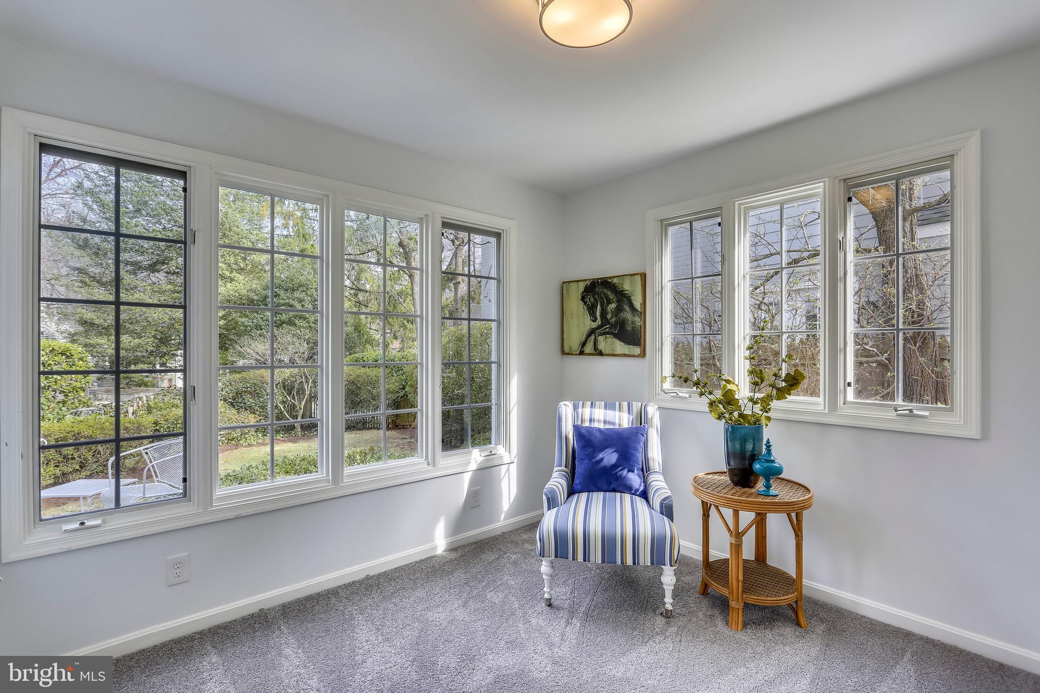 7505 Tarrytown Road Chevy Chase, MD 20815 - Photo 37 of 46 Lower Level Sun Room