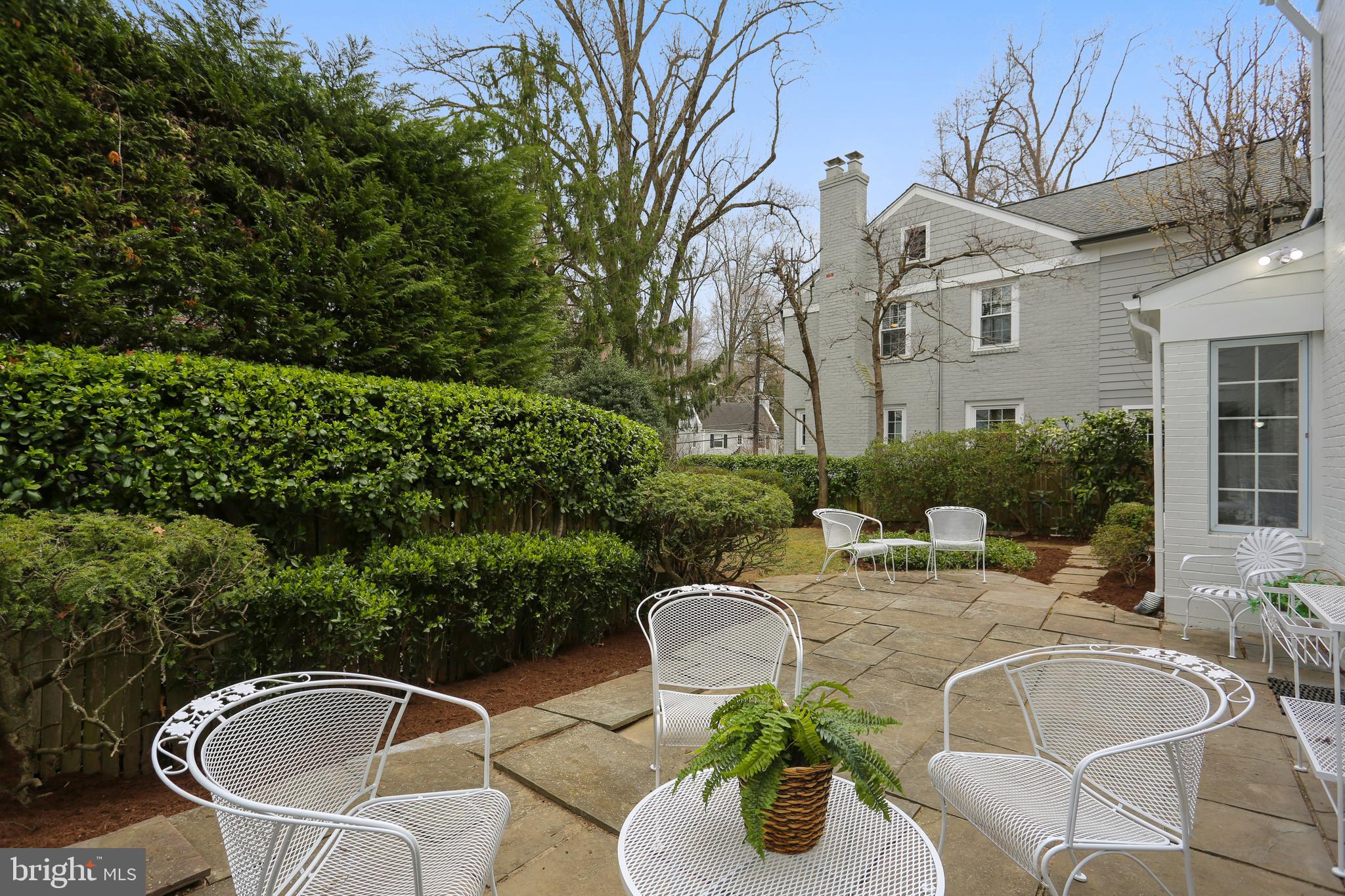 7505 Tarrytown Road Chevy Chase, MD 20815 - Photo 43 of 46 Rear Patio