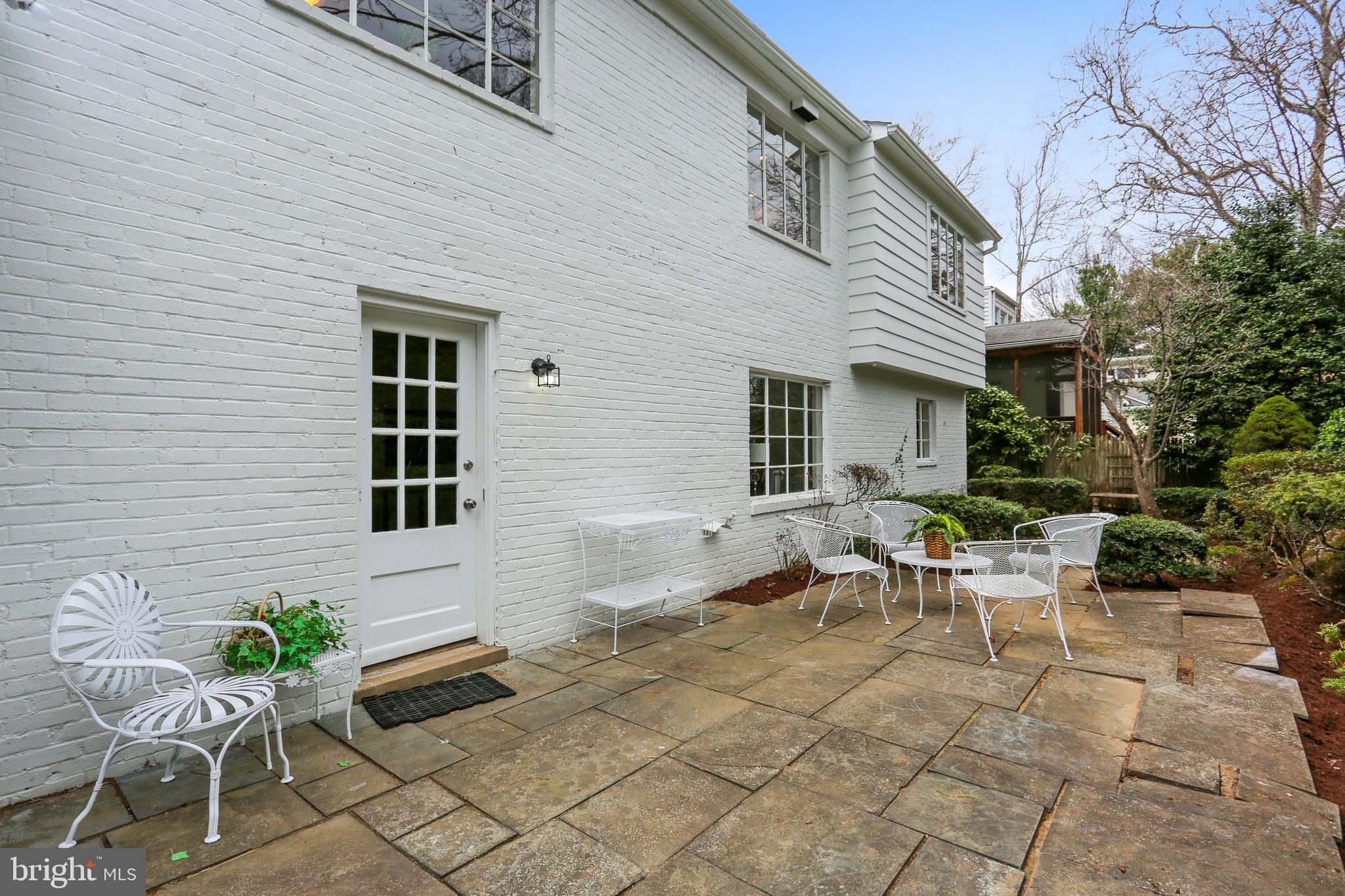 7505 Tarrytown Road Chevy Chase, MD 20815 - Photo 44 of 46 Rear Patio