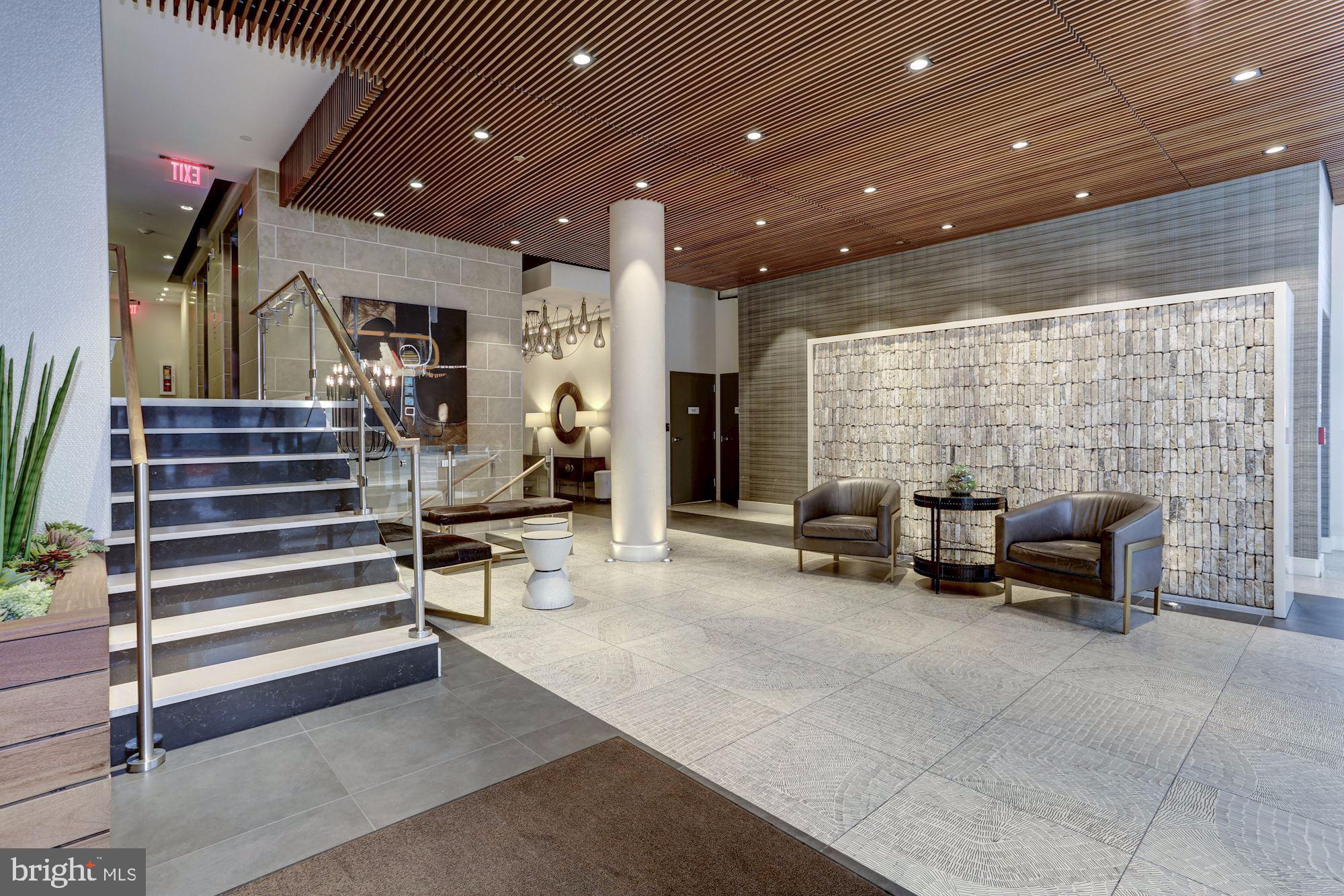 1311 13th Street Northwest, Unit 409 Washington, DC 20005 - Photo 5 of 48 Lobby with 2 elevators