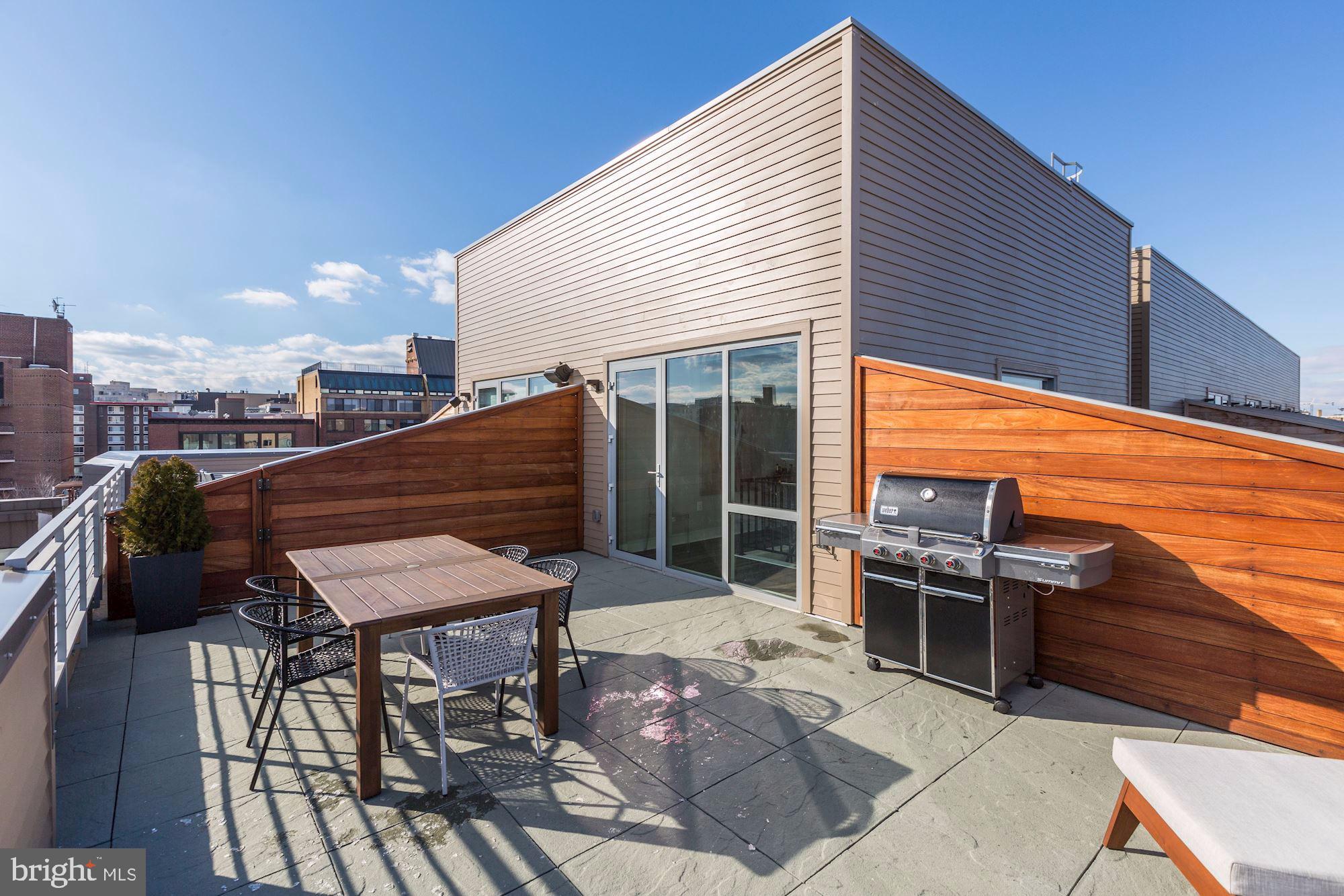 1311 13th Street Northwest, Unit 409 Washington, DC 20005 - Photo 41 of 48 Sky terrace for grilling, sunning