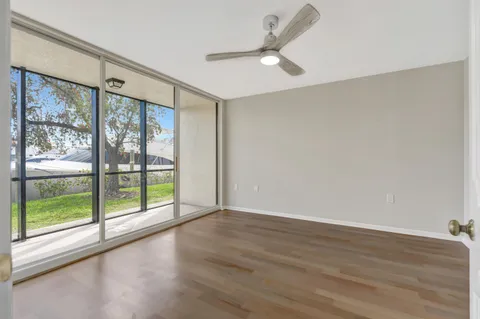 wooden floor in an empty room