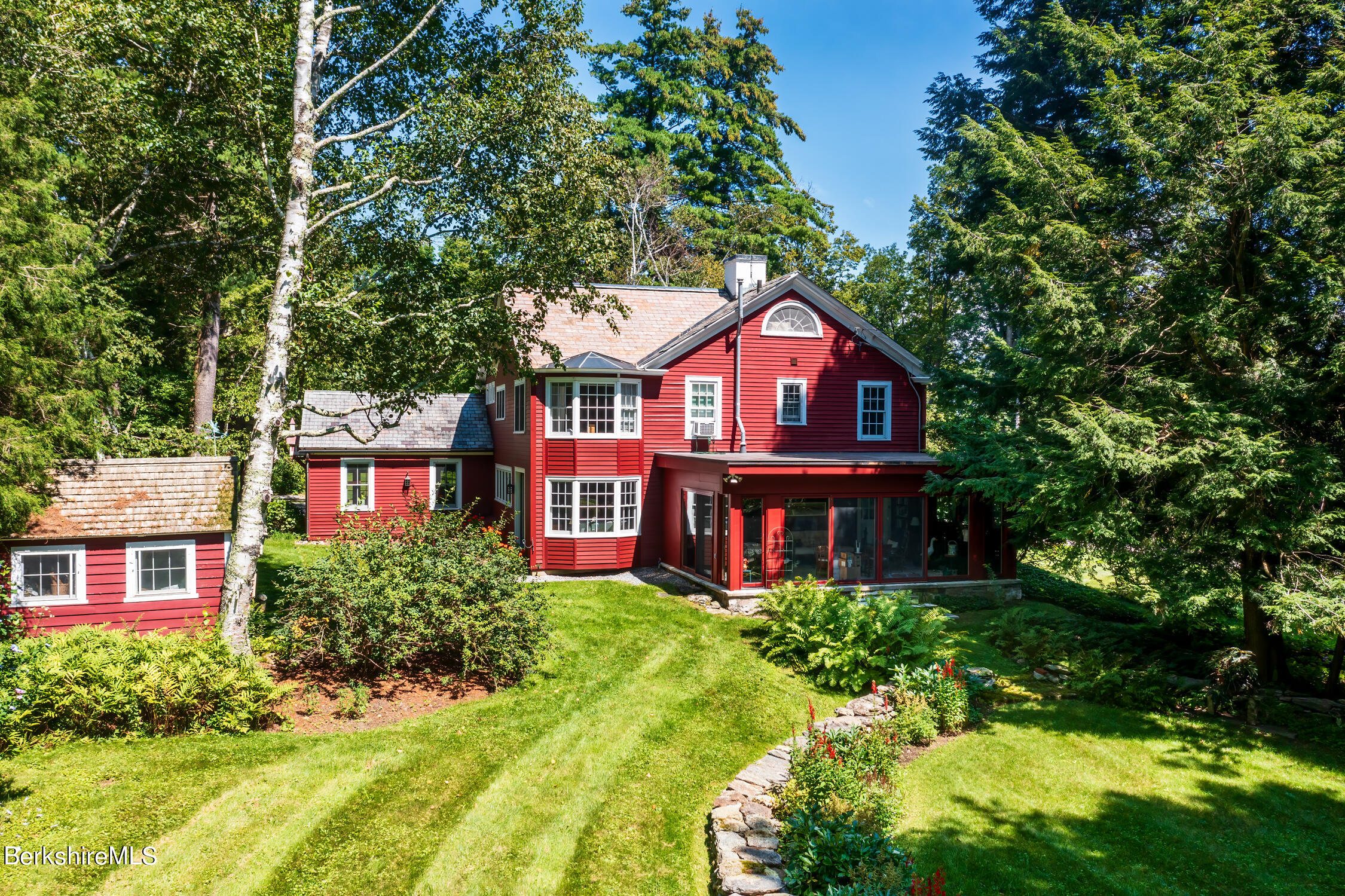 1571 Oblong Road Williamstown, MA 01267 - Photo 1 of 57 South Facade and Garden Shed