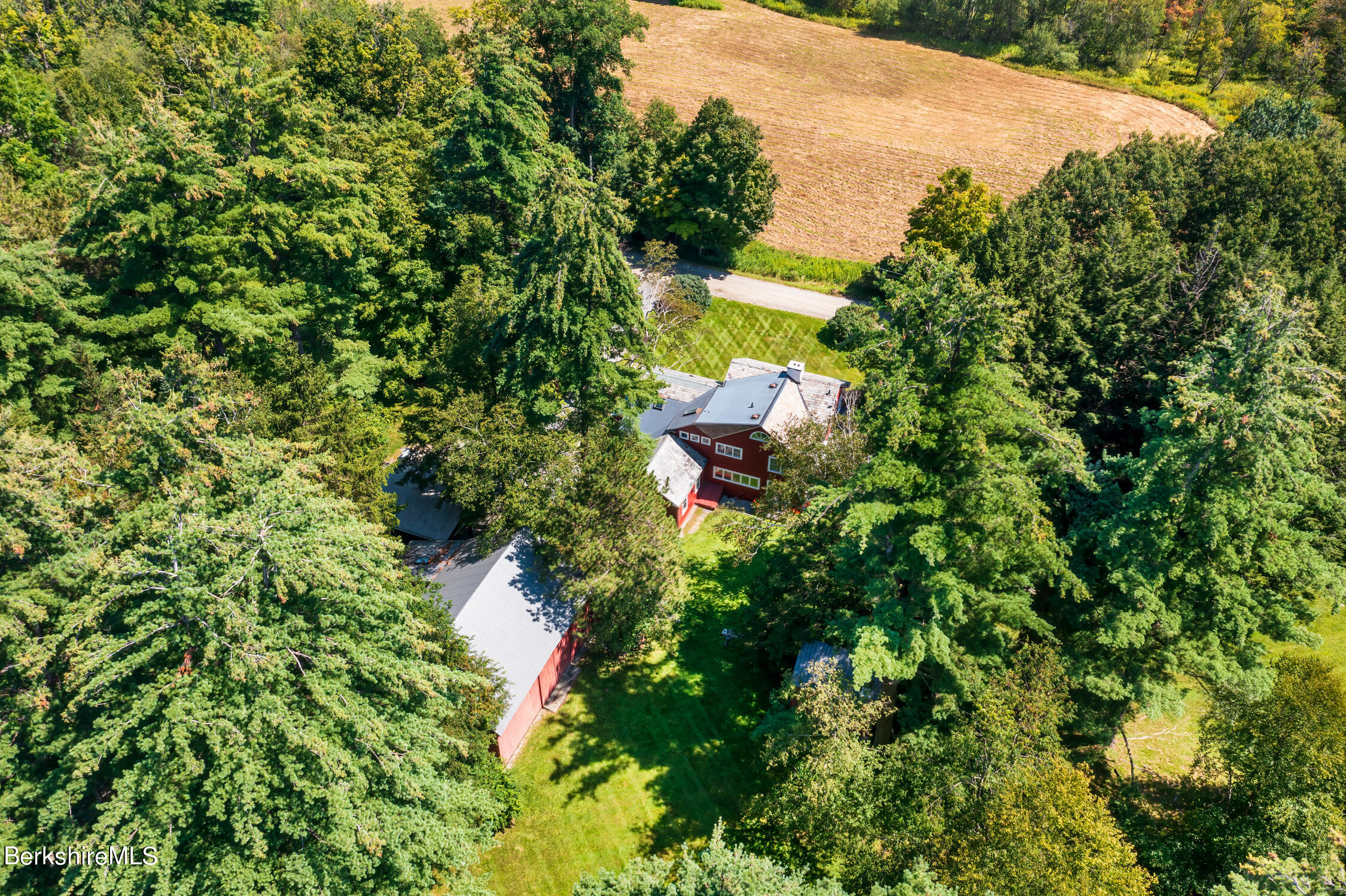 1571 Oblong Road Williamstown, MA 01267 - Photo 13 of 57 Aerial from West