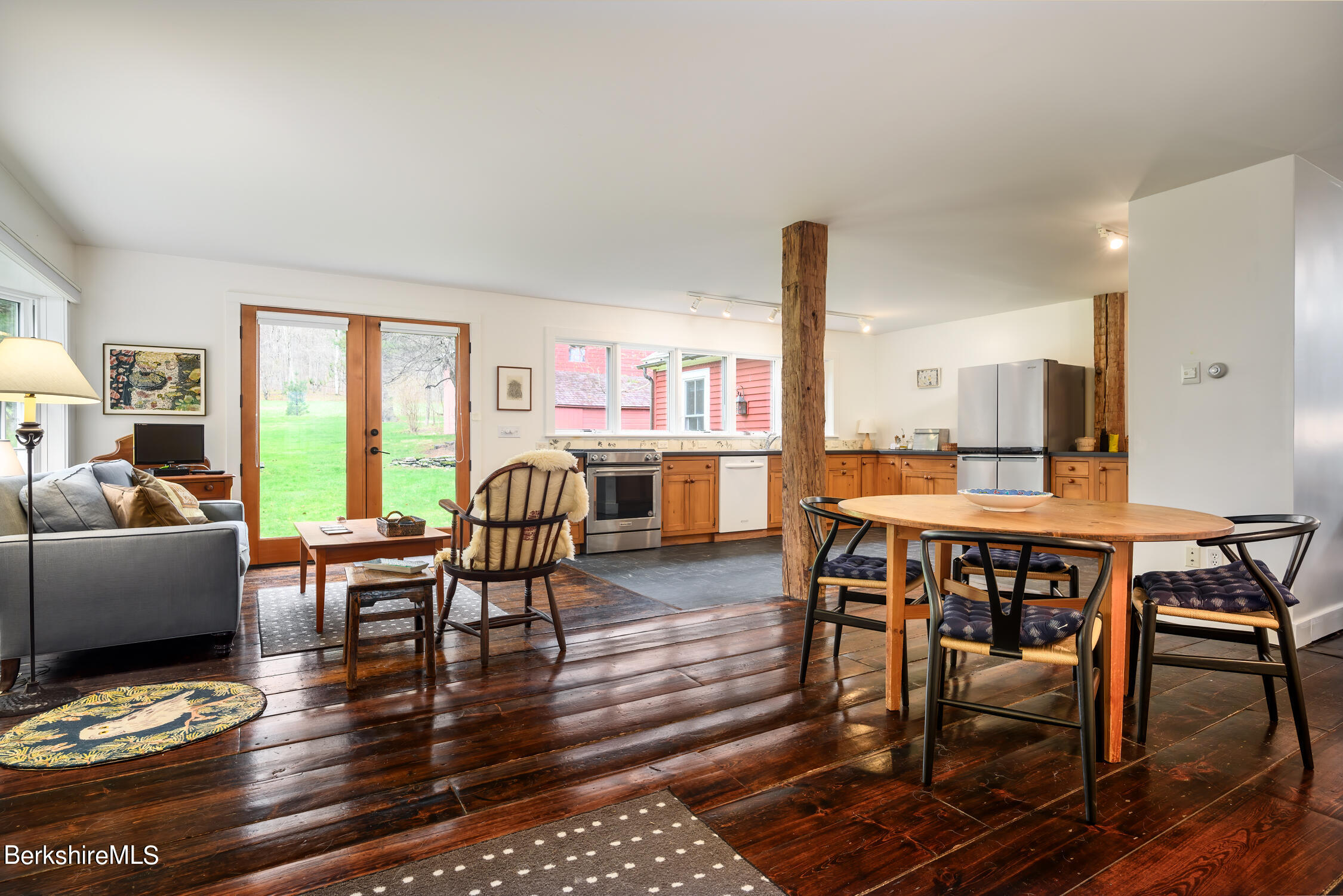 1571 Oblong Road Williamstown, MA 01267 - Photo 23 of 57 Kitchen with Dining and Seating Areas