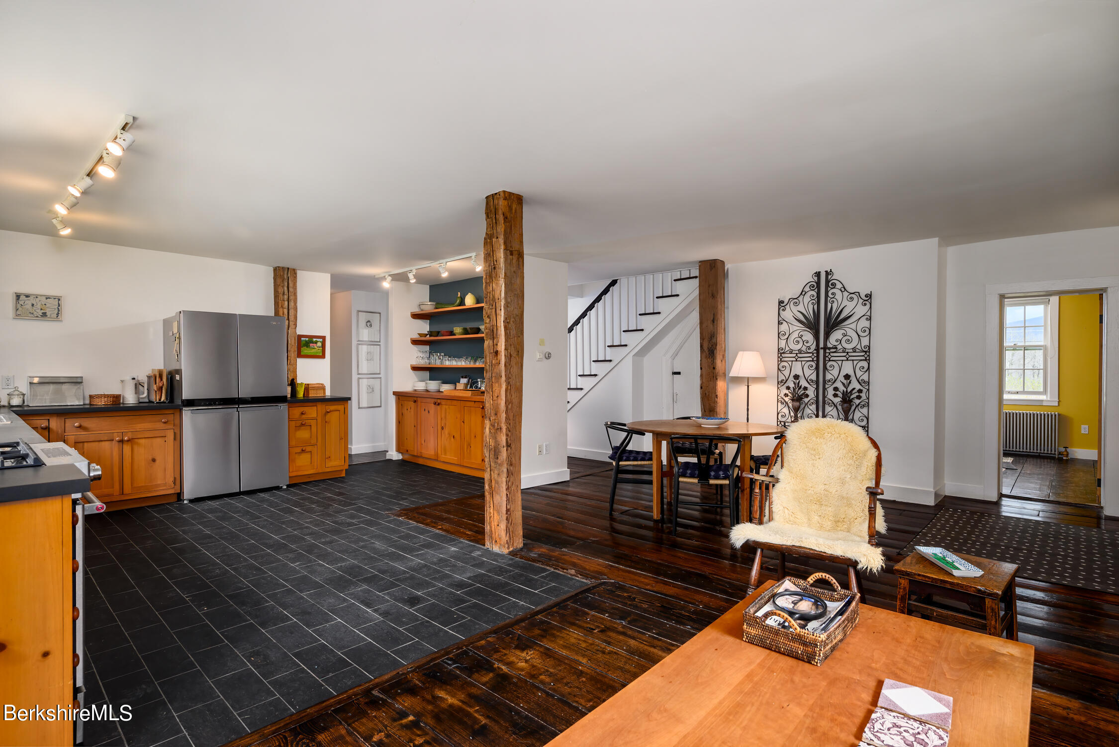 1571 Oblong Road Williamstown, MA 01267 - Photo 25 of 57 Kitchen to Front Hall and Parlor