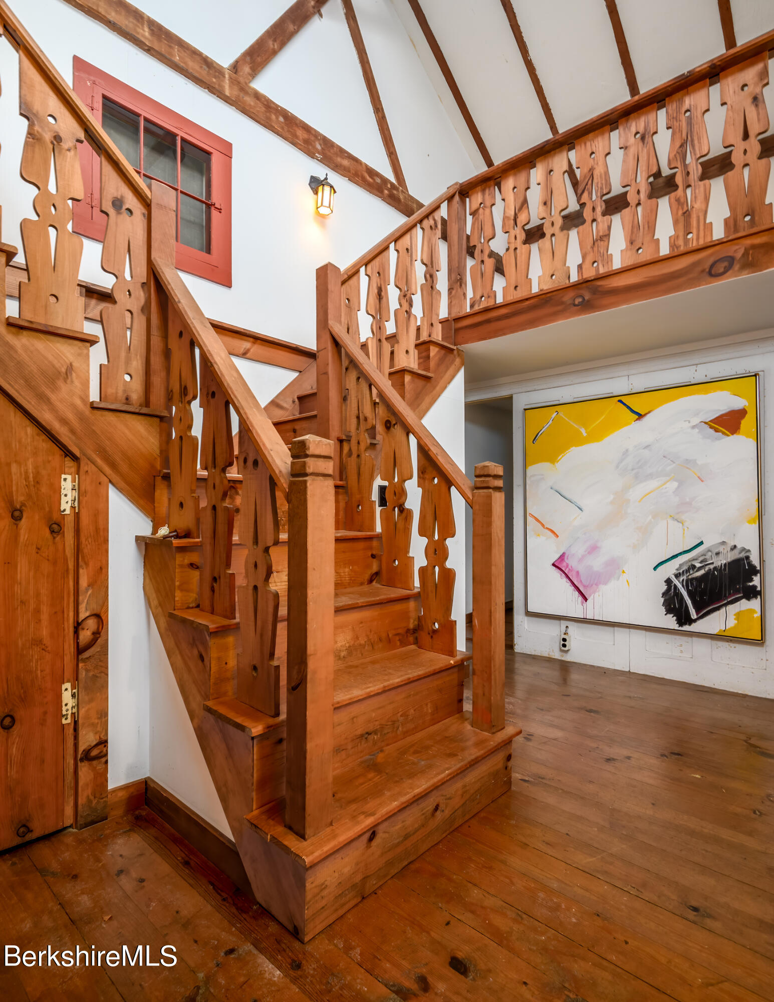 1571 Oblong Road Williamstown, MA 01267 - Photo 50 of 57 Barn Appartment Stairs to Sleeping Loft