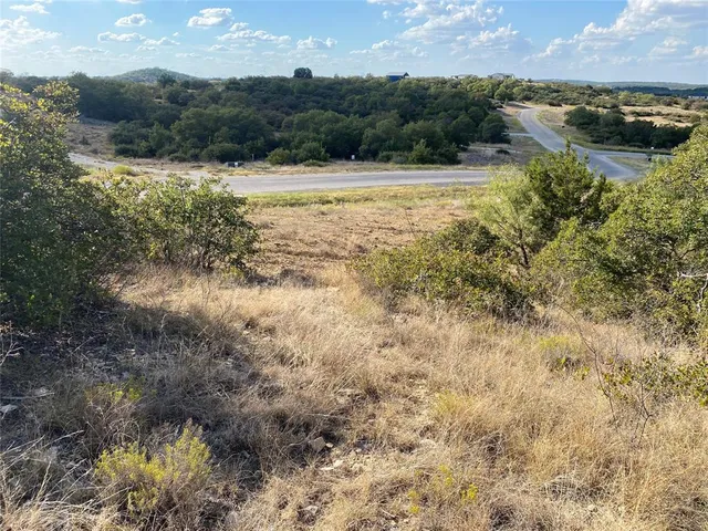a view of a lake with a mountain