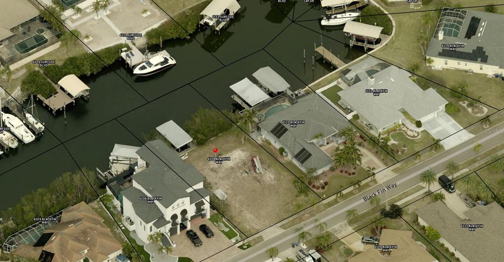 6508 Black Fin Way Apollo Beach, FL 33572 - Photo 15 of 19 an aerial view of multiple houses with yard