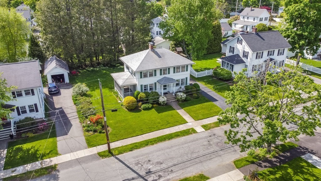 23 Pinewood Road Needham, MA 02492 - Photo 2 of 31 an aerial view of a house