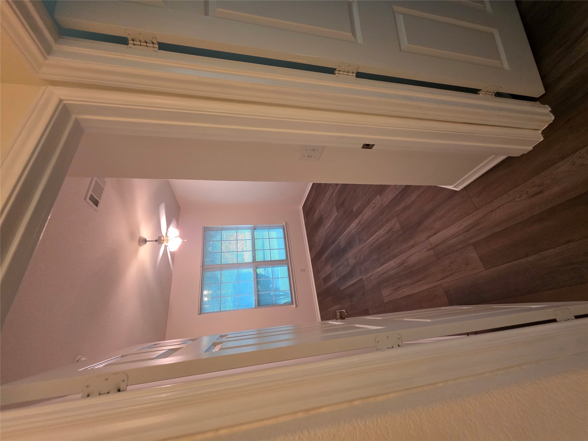 201 Yosemite Road Georgetown, TX 78633 - Photo 16 of 21 Unfurnished room with dark wood-style floors and a ceiling fan