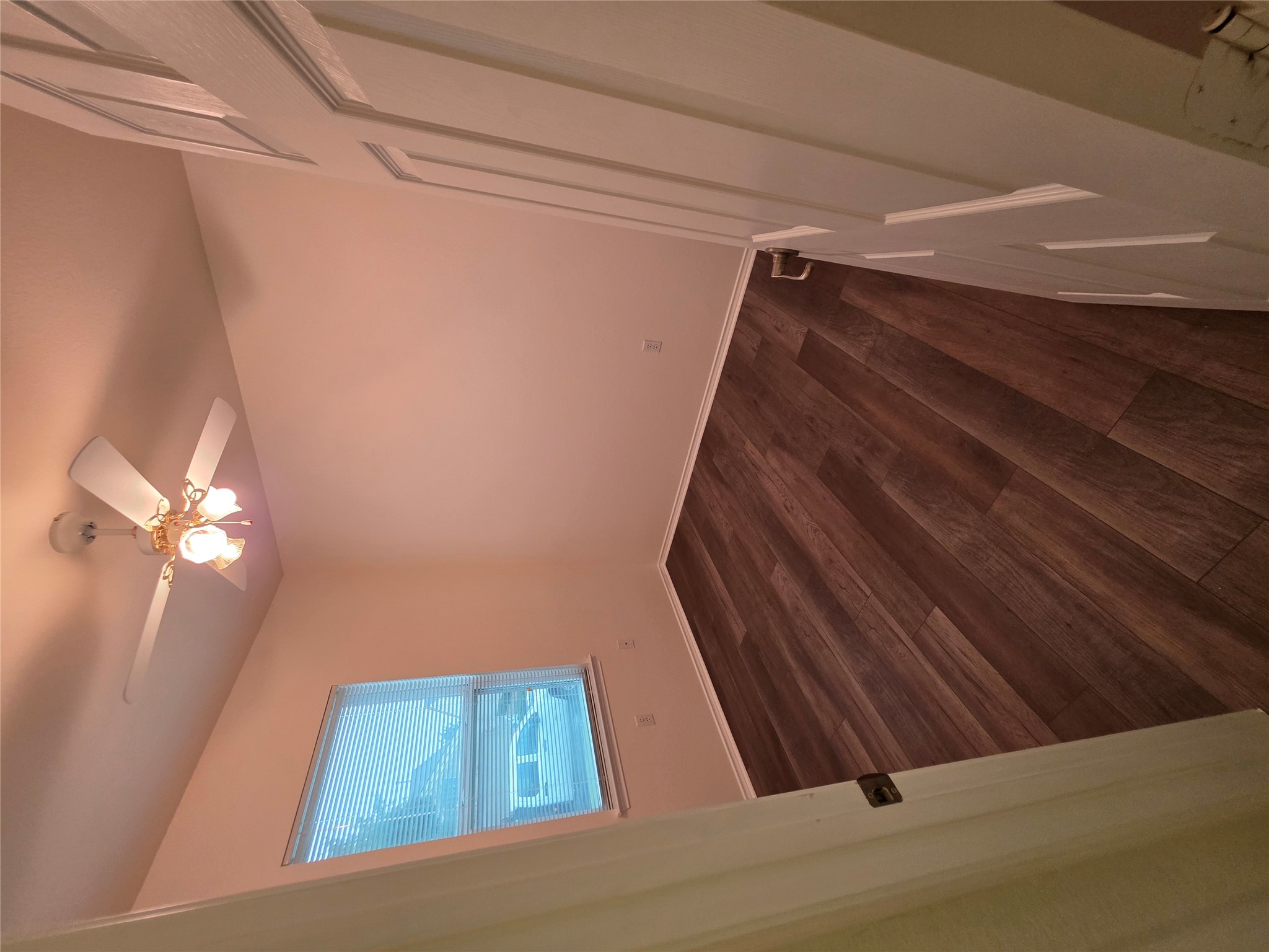 201 Yosemite Road Georgetown, TX 78633 - Photo 18 of 21 Spare room with dark wood finished floors and ceiling fan
