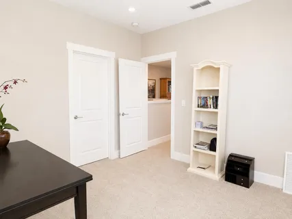 a view of a hallway with interior of the house