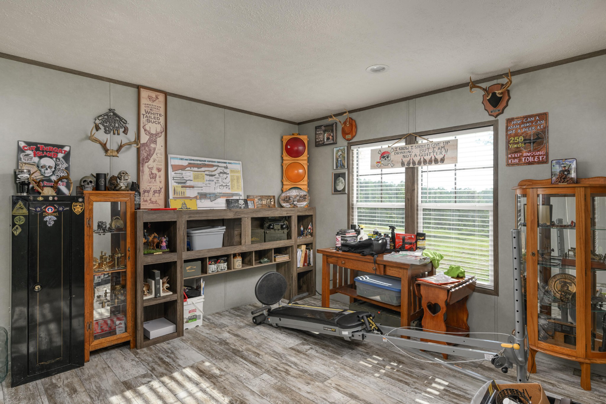450 Cottonport Ridge Road Decatur, TN 37322 - Photo 14 of 51 a view of a workspace with furniture and a window
