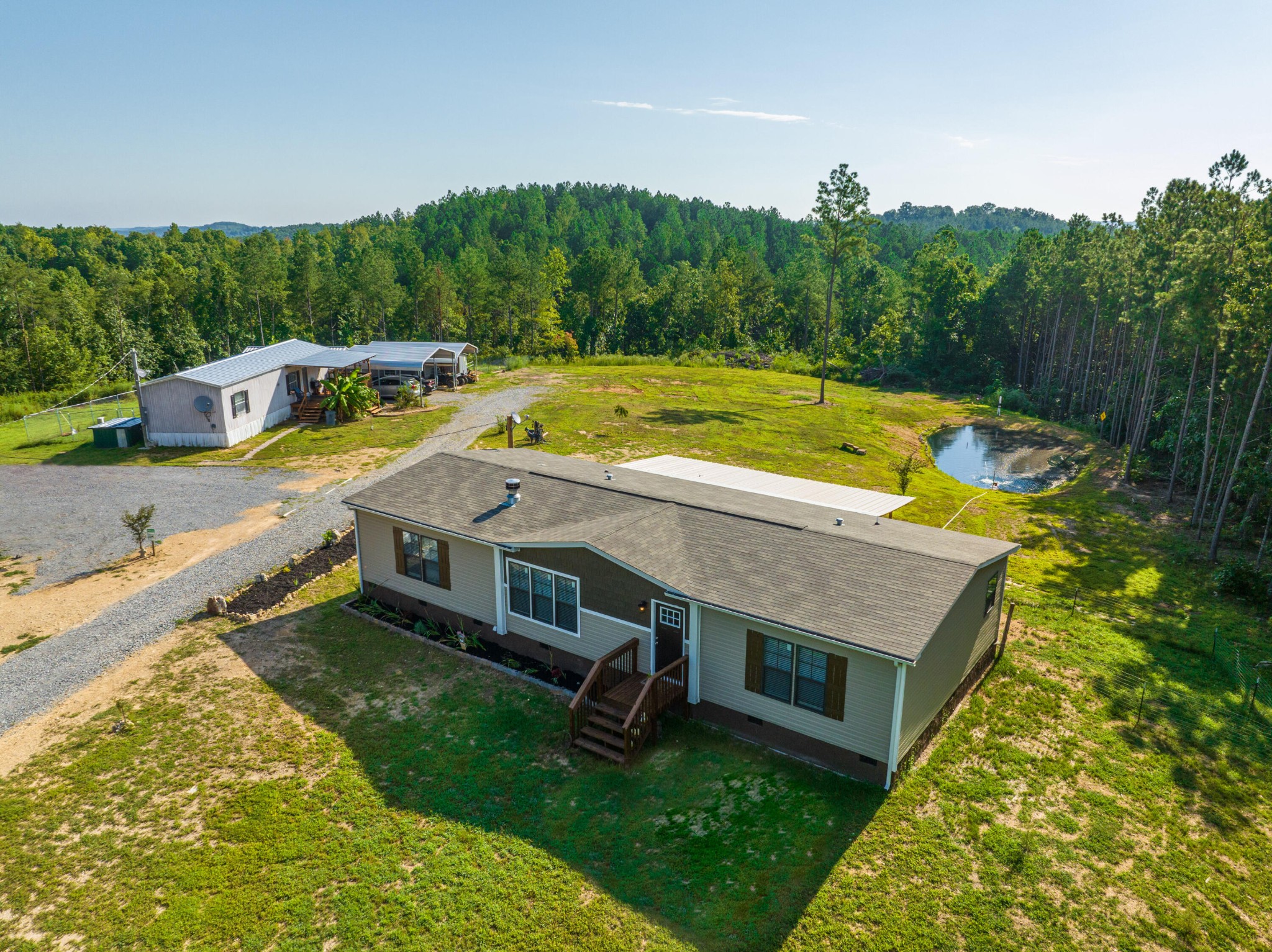 450 Cottonport Ridge Road Decatur, TN 37322 - Photo 2 of 51 a aerial view of a house with swimming pool