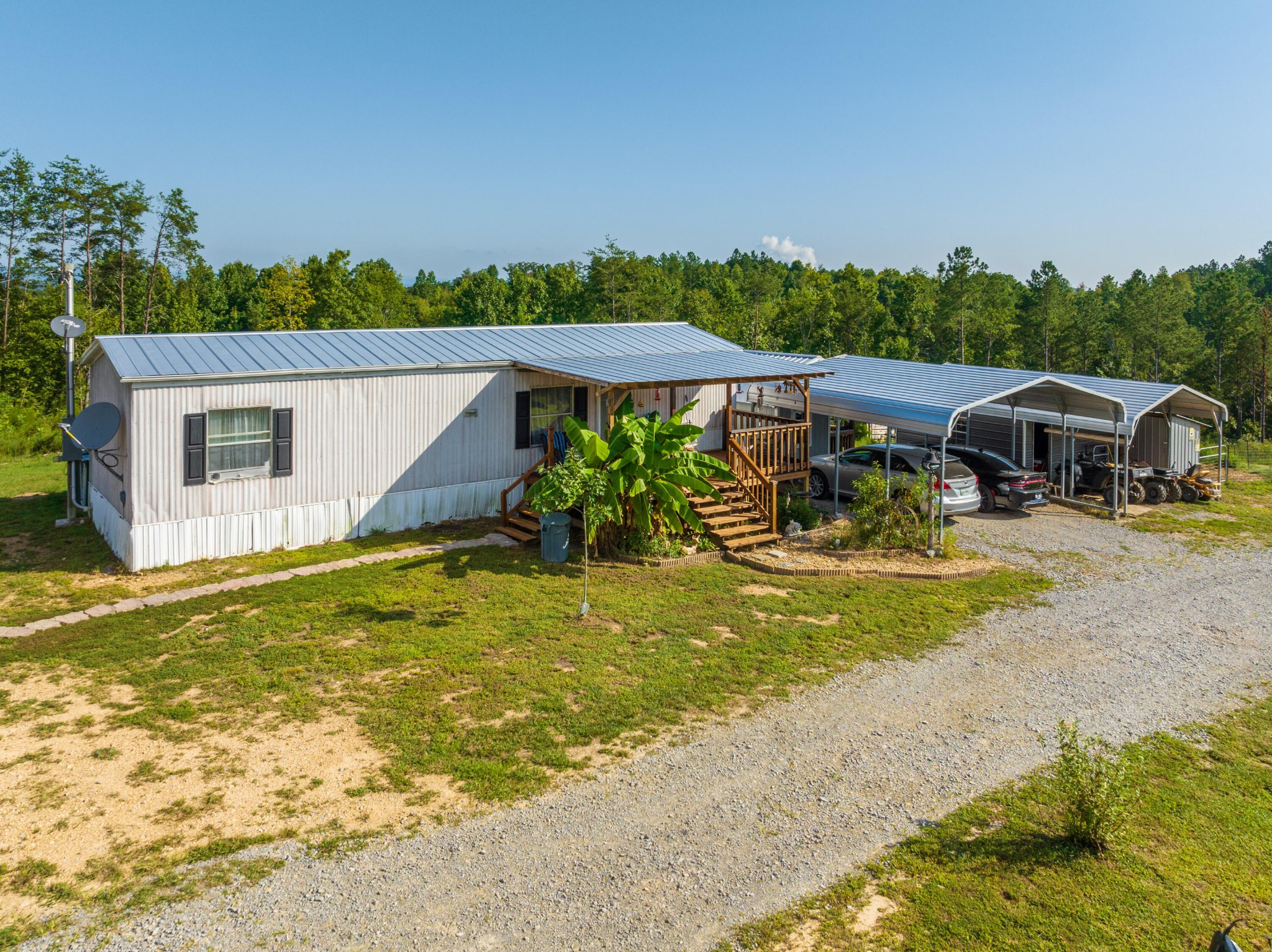 450 Cottonport Ridge Road Decatur, TN 37322 - Photo 37 of 51 a view of a house with pool and a yard