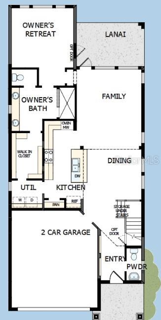 28740 Jujube Road Wesley Chapel, FL 33543 - Photo 11 of 12 Floor Plan First Floor
