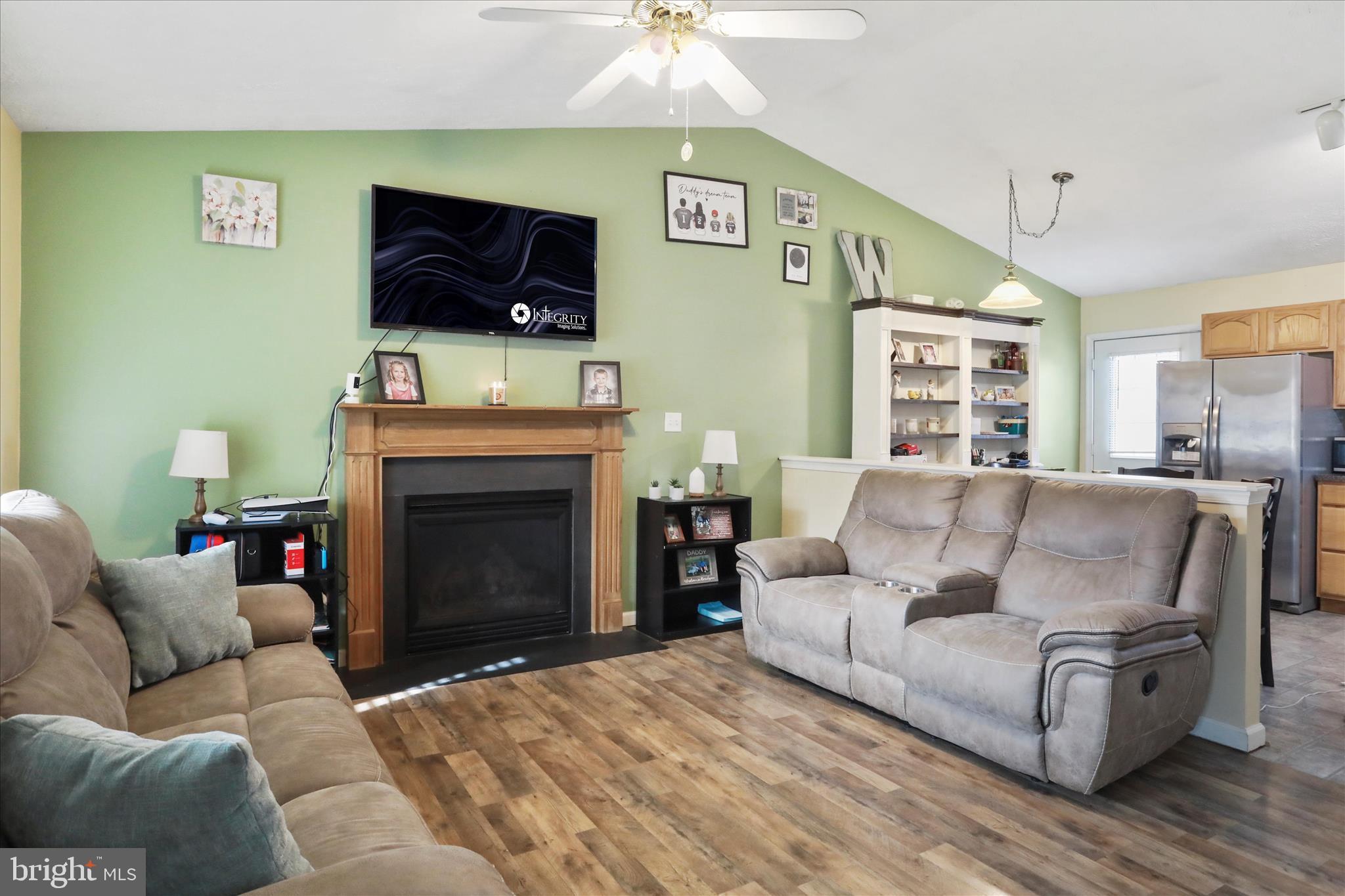40 Lookout Point Way Linden, VA 22642 - Photo 8 of 36 a living room with furniture and a fireplace