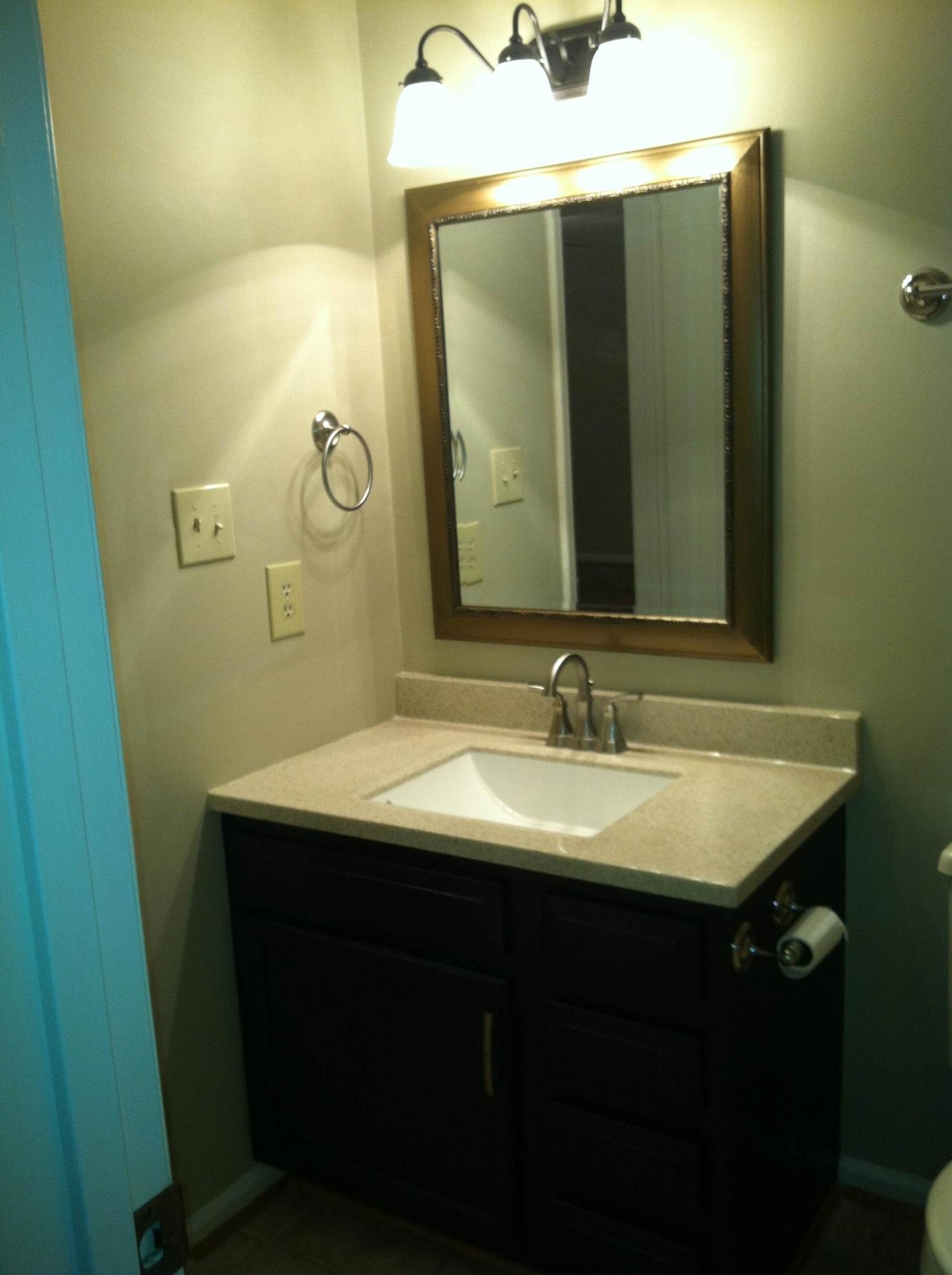 3273 Forest Ridge Road Roanoke, VA 24018 - Photo 4 of 5 a bathroom with a sink and a mirror