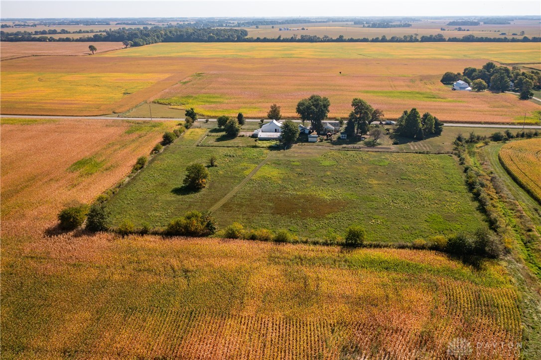 1599 Garringer Road Jamestown, OH 45335 - Photo 66 of 73 Expansive rural property featuring open fields and a secluded homestead.